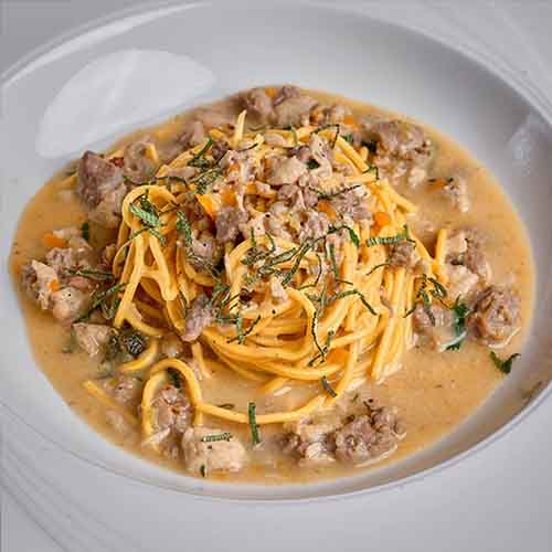 pasta Stringhetti al Ragú di Cortile